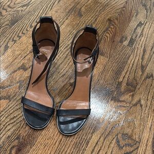 Givenchy Black Strappy Heels